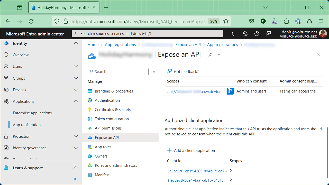 Expose and API