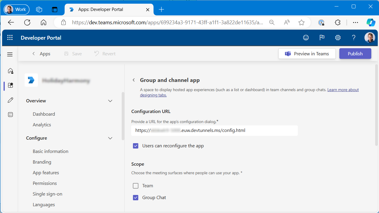 App features